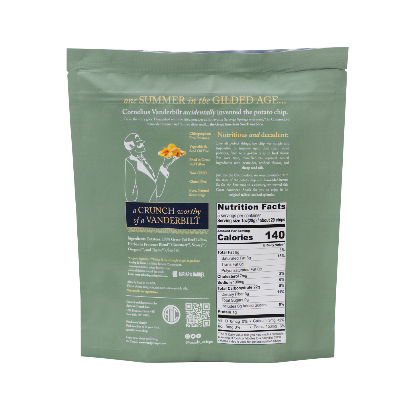 Vandy Crisps - Herbes de Provence